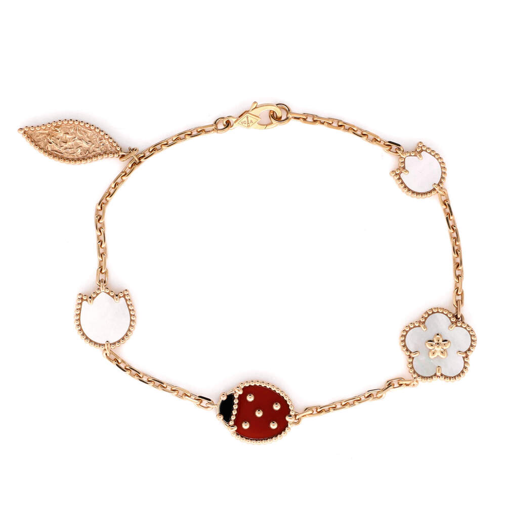 Van Cleef & Arpels Lucky Spring 5 Motifs Bracelet